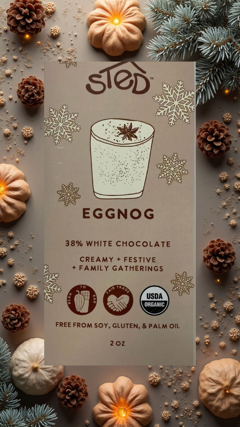Eggnog Chocolate Bar