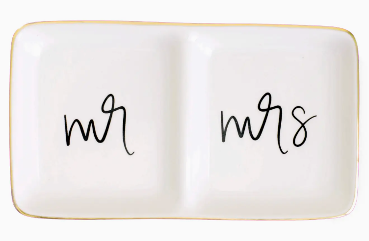 Mr. + Mrs. Ring Ring Dish