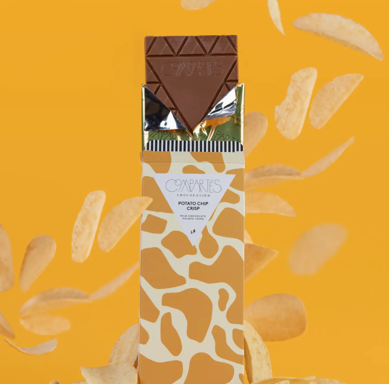 Potato Chip Crisp Milk Chocolate Bar