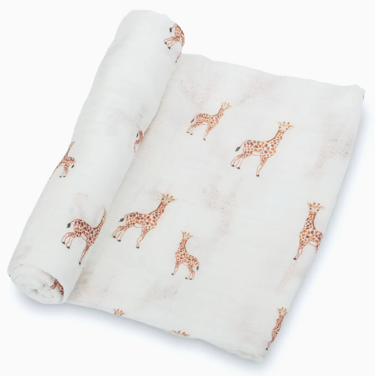 Giraffe Swaddle Blanket