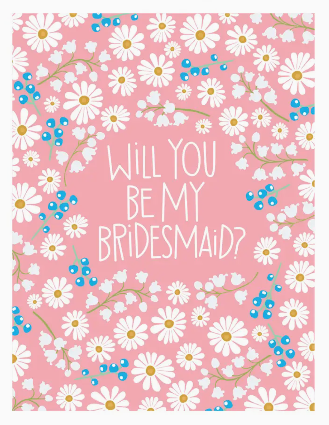 Bridesmaid Card