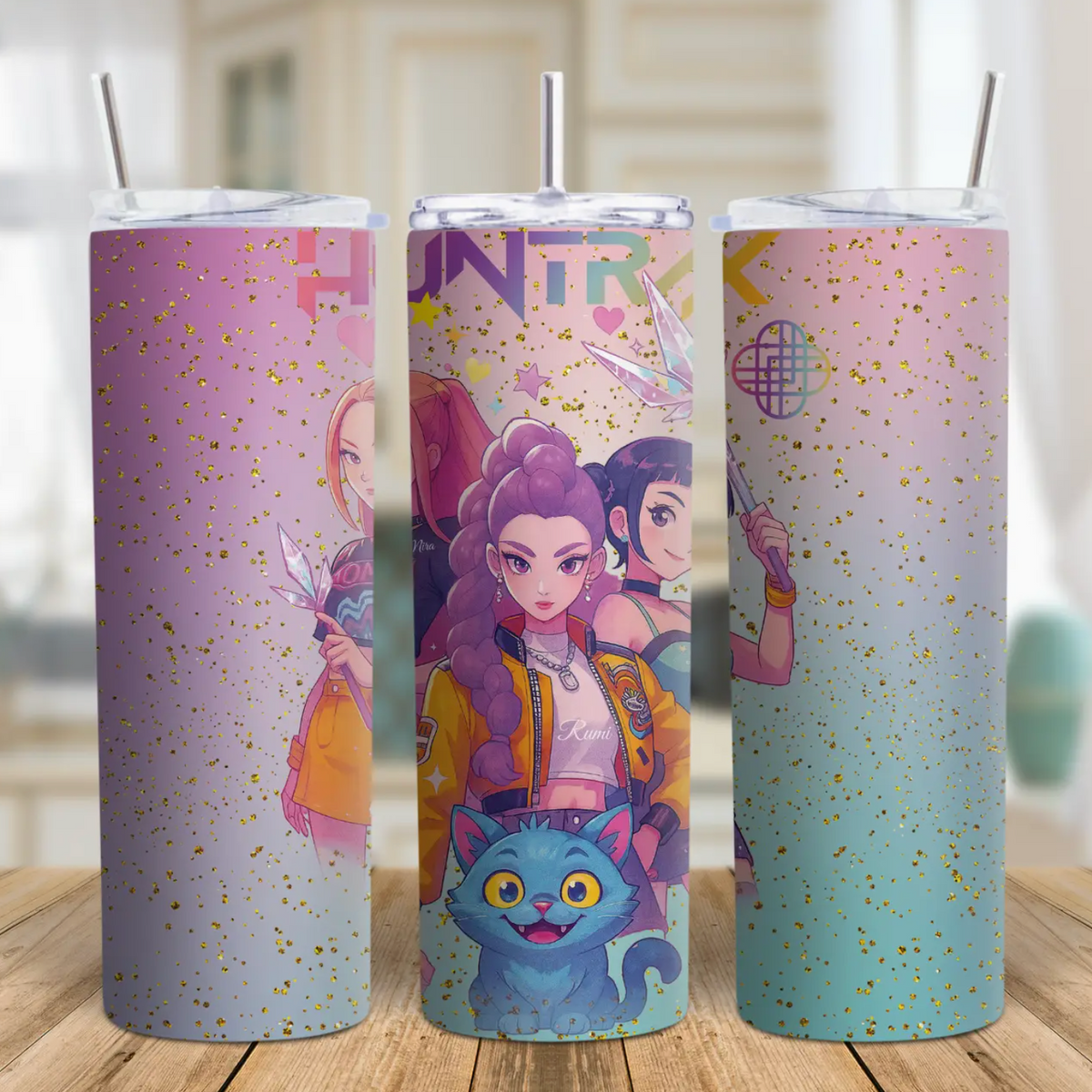 Huntrix Kpop Inspired Tumbler