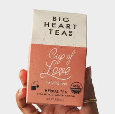 Cup of Love Rose Tea