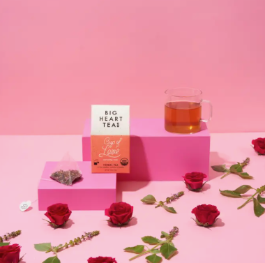 Cup of Love Rose Tea