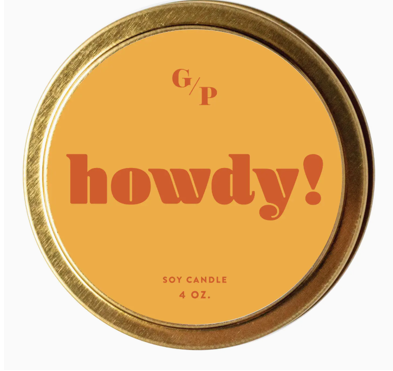 Howdy Candle