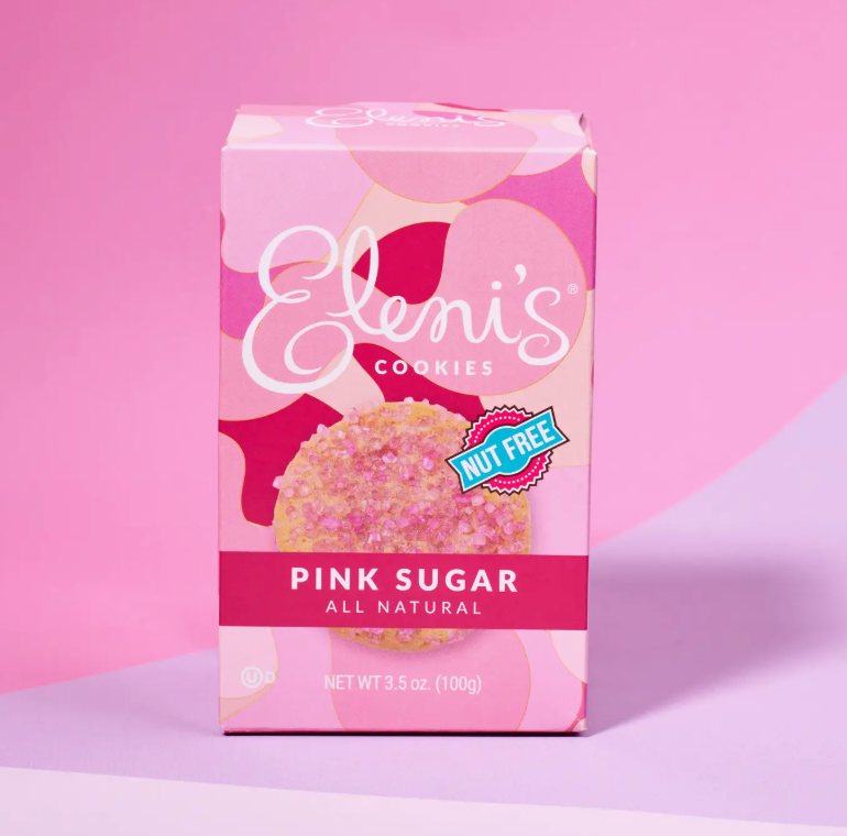 Pink Sugar Cookies