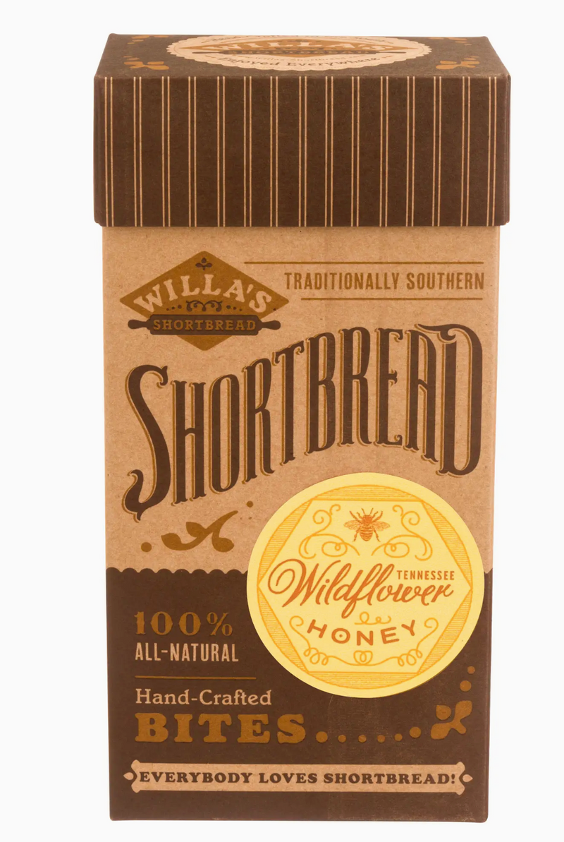 Wildflower Honey Shortbread Cookies