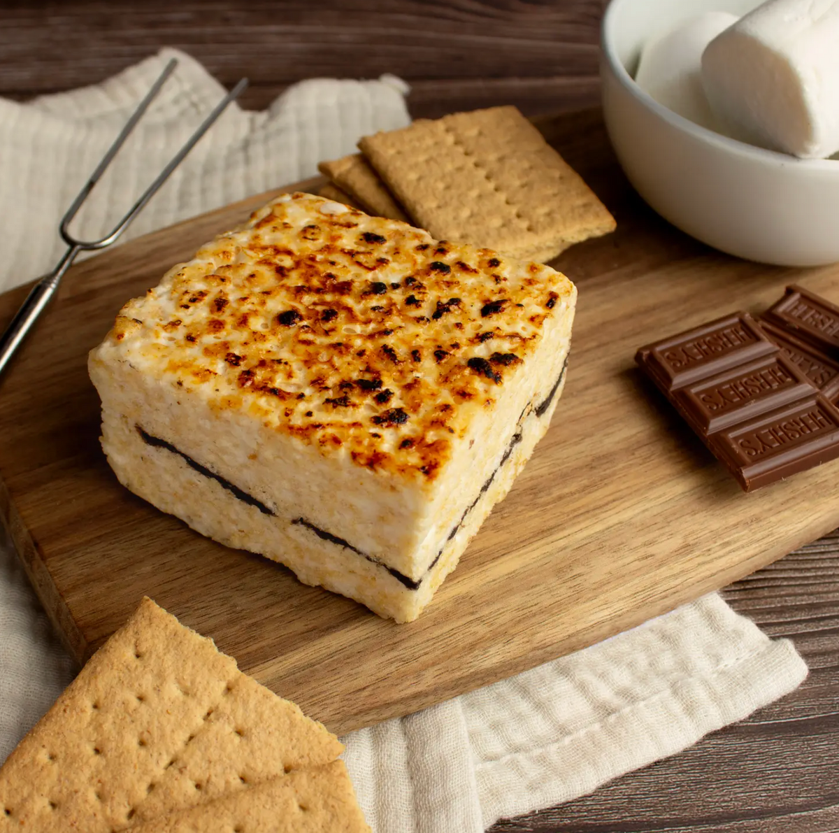 S'mores Giant Rice Crispycake