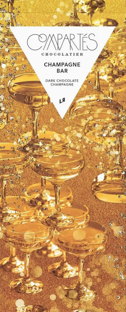 Champagne Dark Chocolate Bar