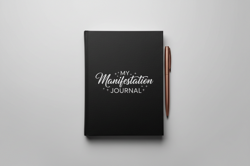 My Manifestation Journal with Amethyst Pen