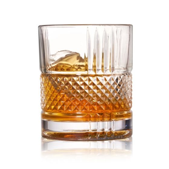 Revolve Rocks Whiskey Glass