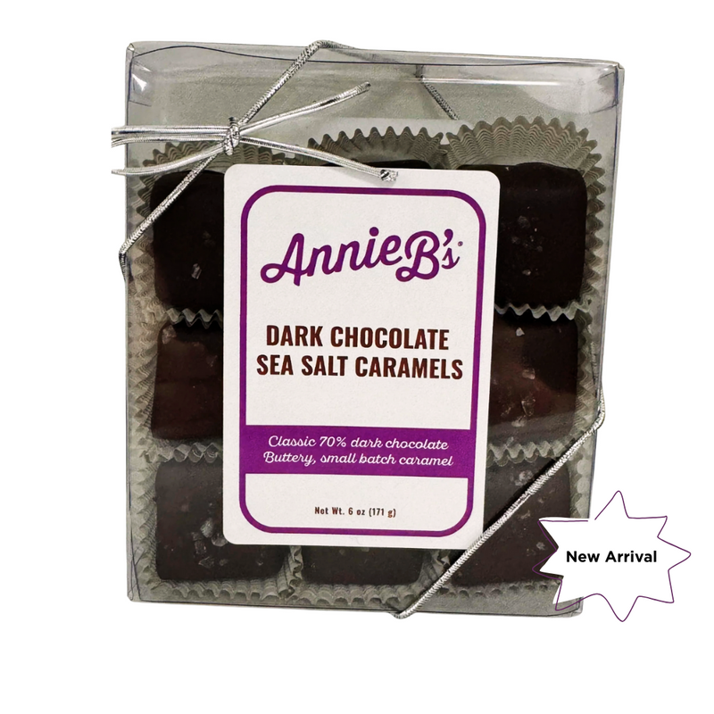 Annie B&#39;s Dark Chocolate Sea Salt Caramels