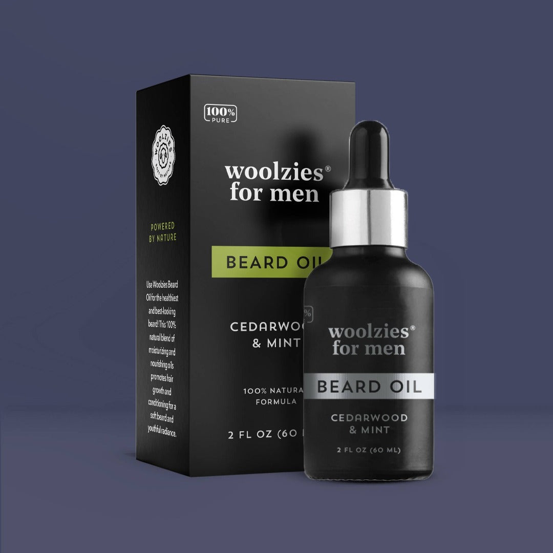 Men&#39;s Beard Cedarwood &amp; Mint Oil
